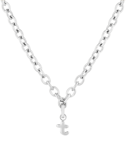 Love Letter Charm T - Silver