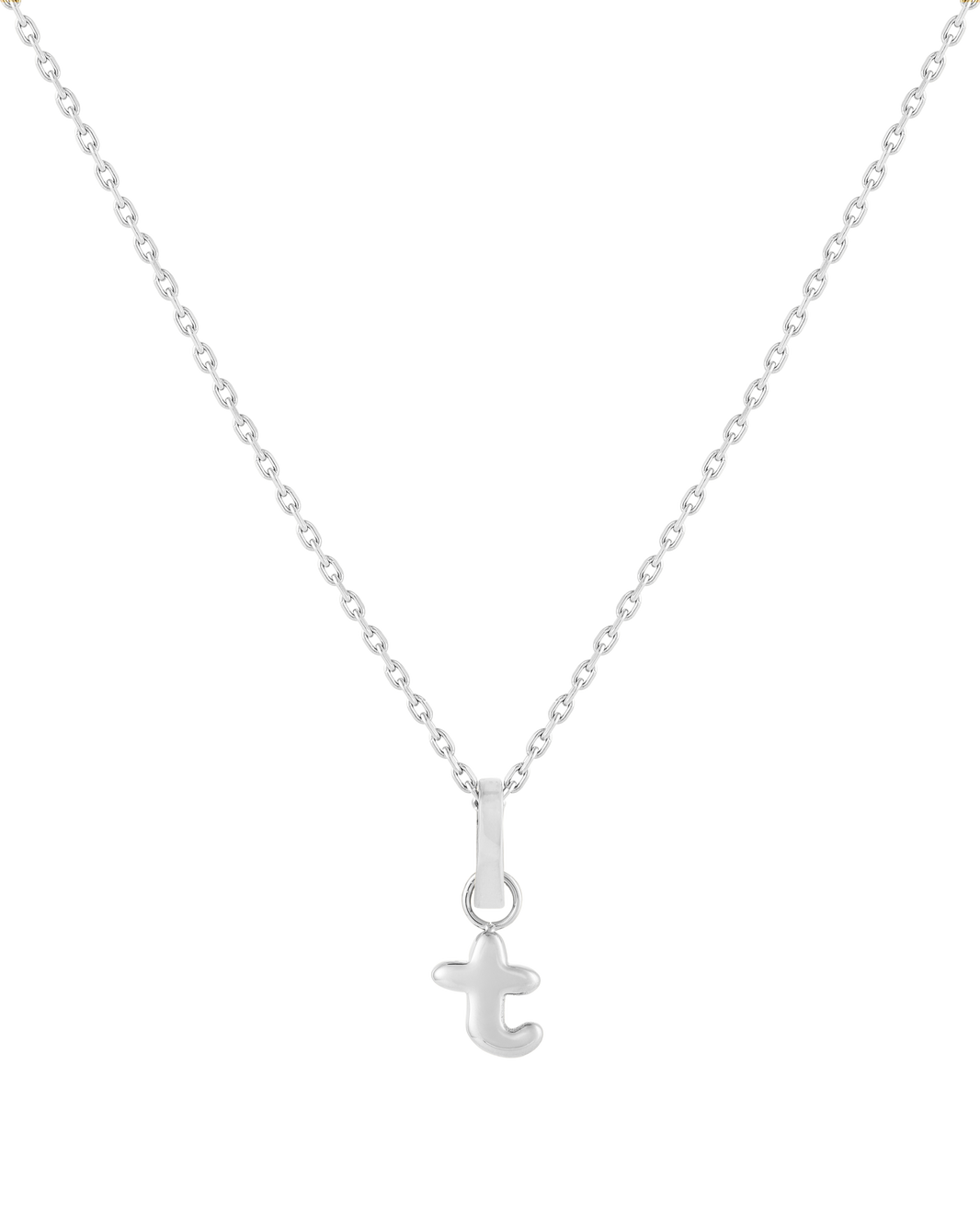 Love Letter Charm T - Silver