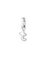 Love Letter Charm T - Silver