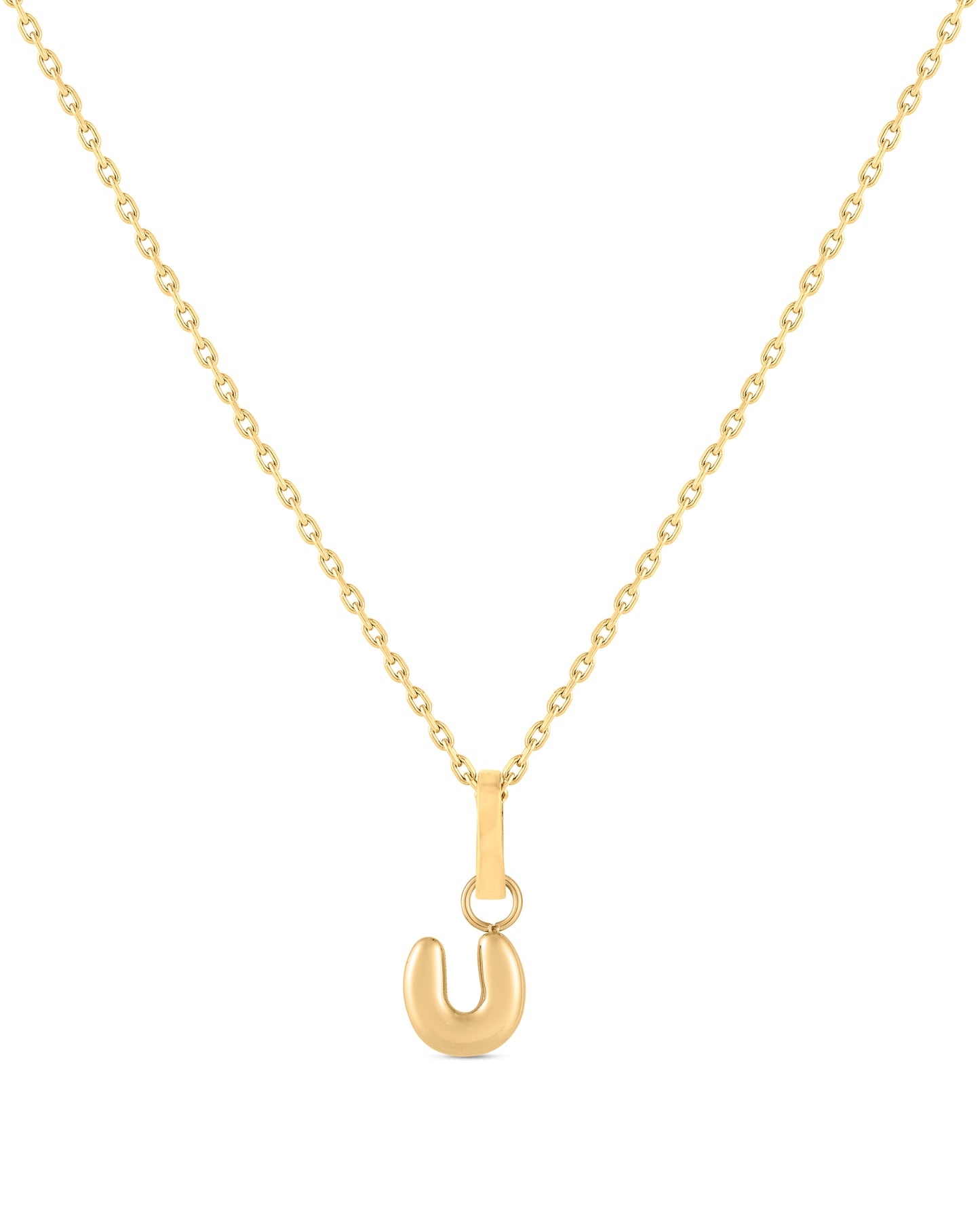 Love Letter Charm U - Gold