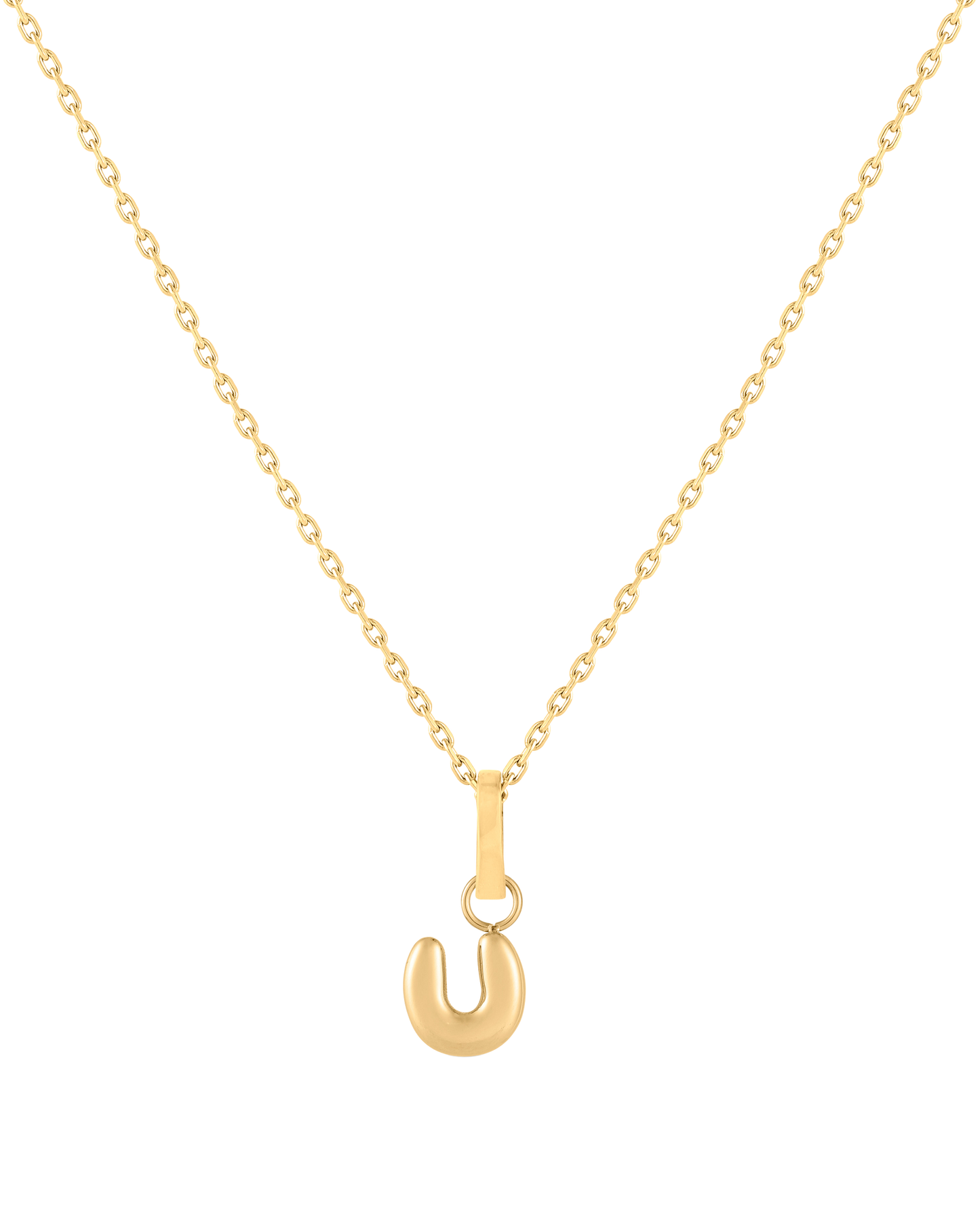 Love Letter Charm U - Gold