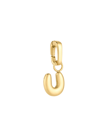 Love Letter Charm U - Gold
