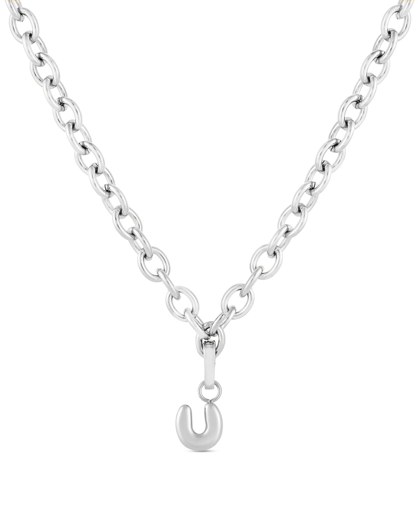 Love Letter Charm U - Silver