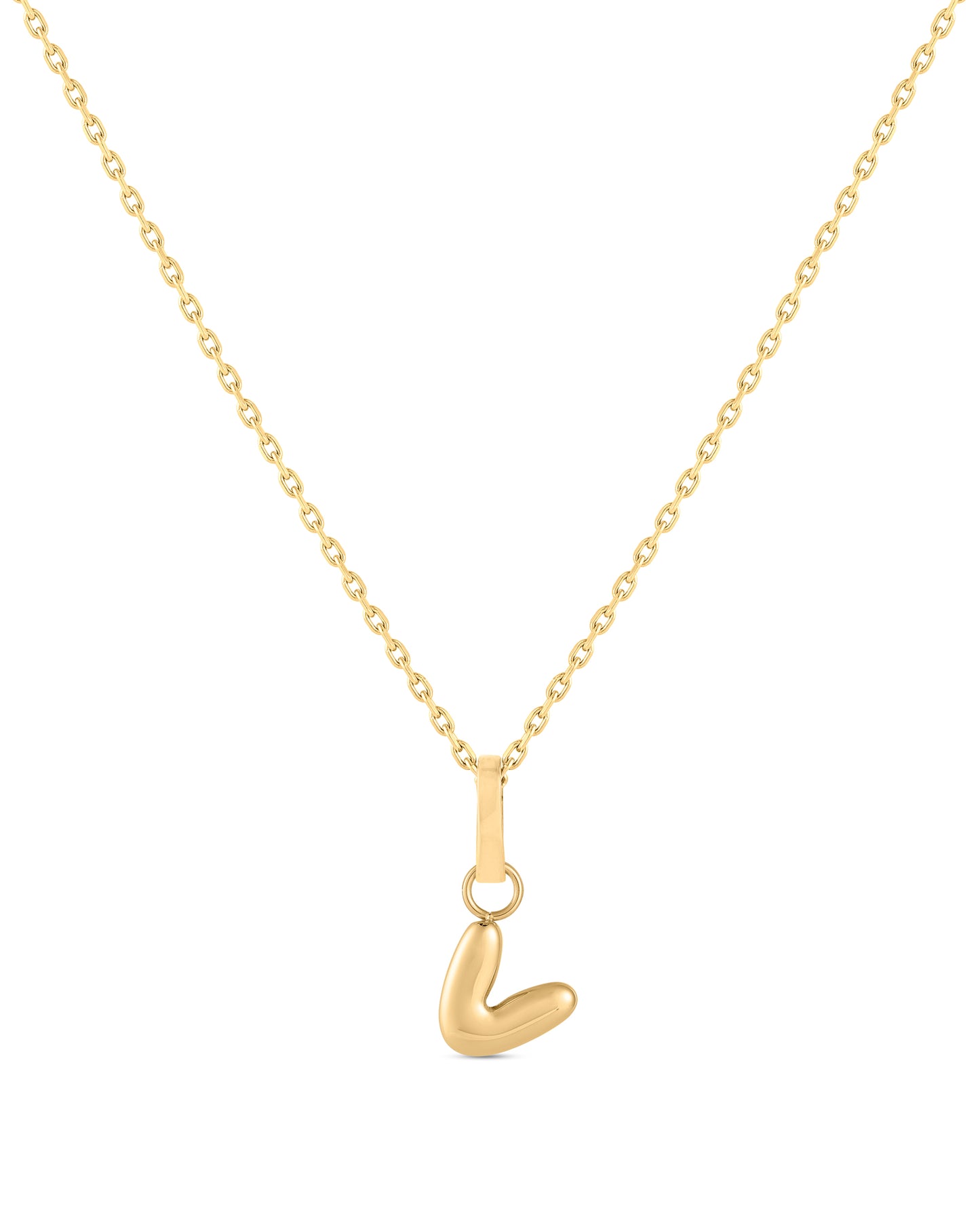 Love Letter Charm V - Gold