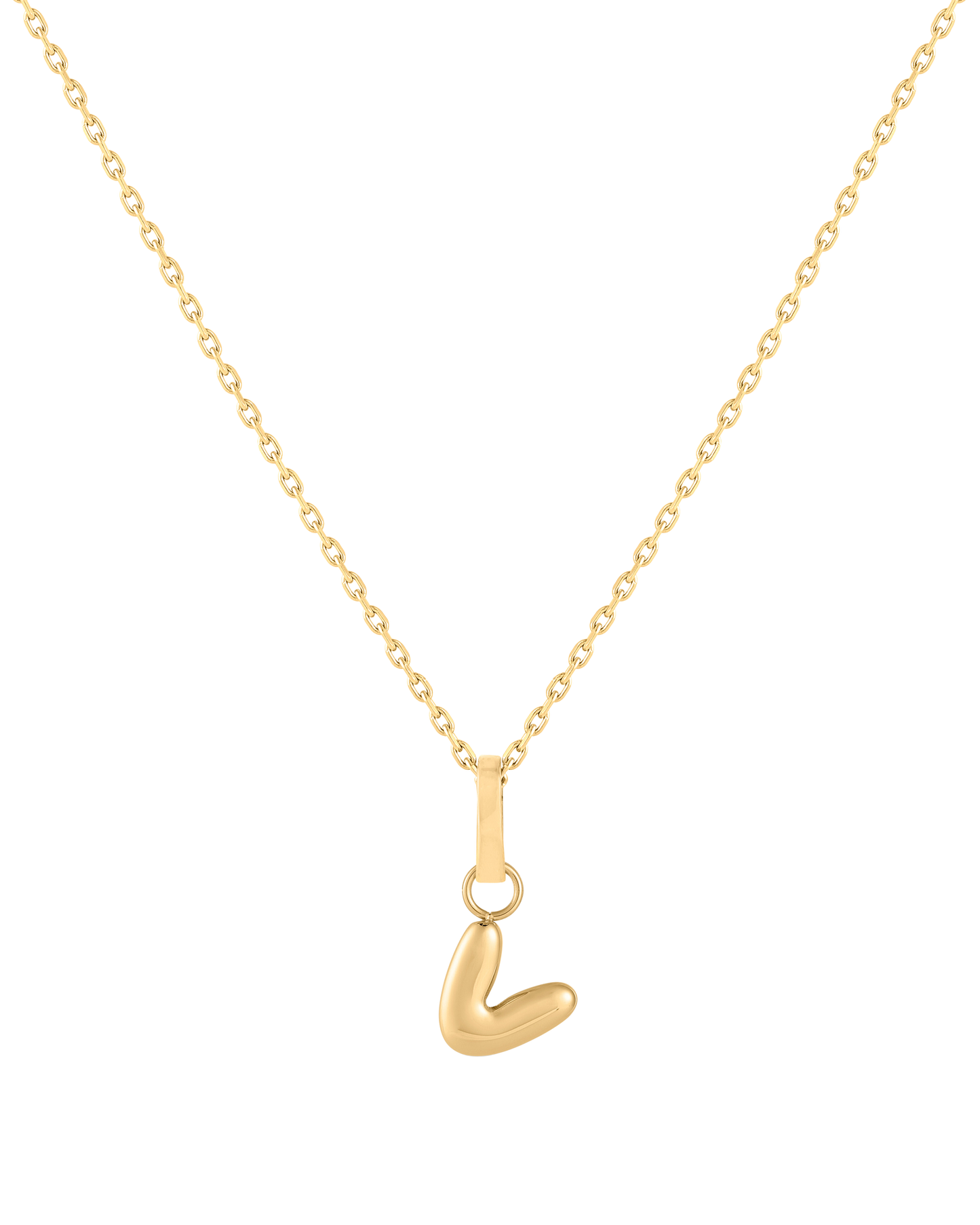 Love Letter Charm V - Gold