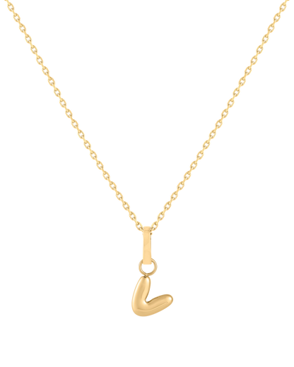 Love Letter Charm V - Gold