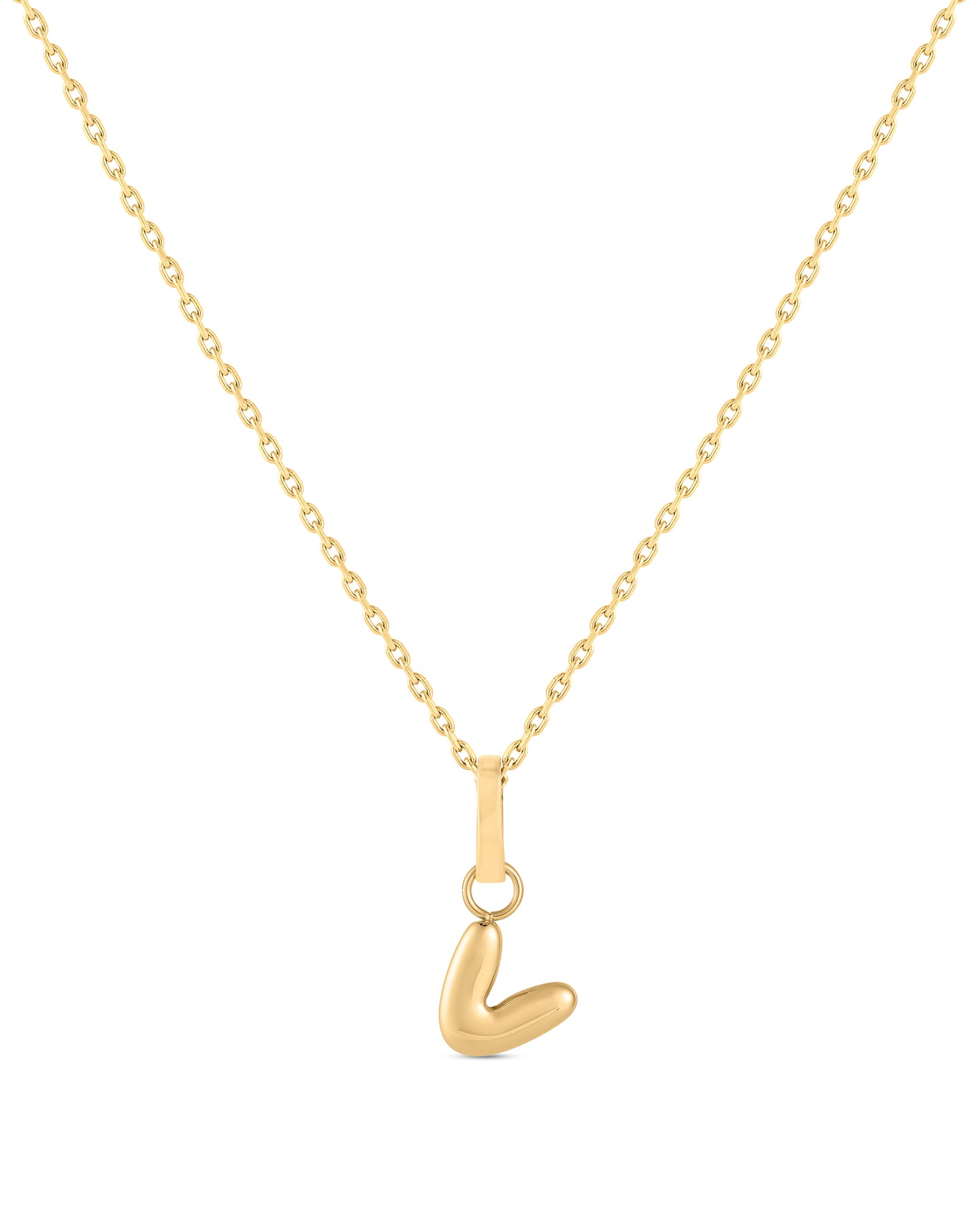Love Letter Charm V - Gold