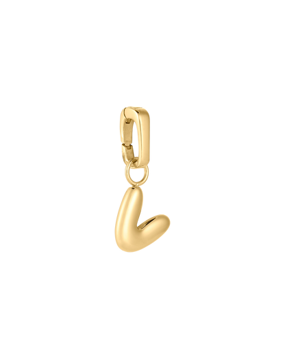 Love Letter Charm V - Gold