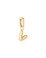 Love Letter Charm V - Gold
