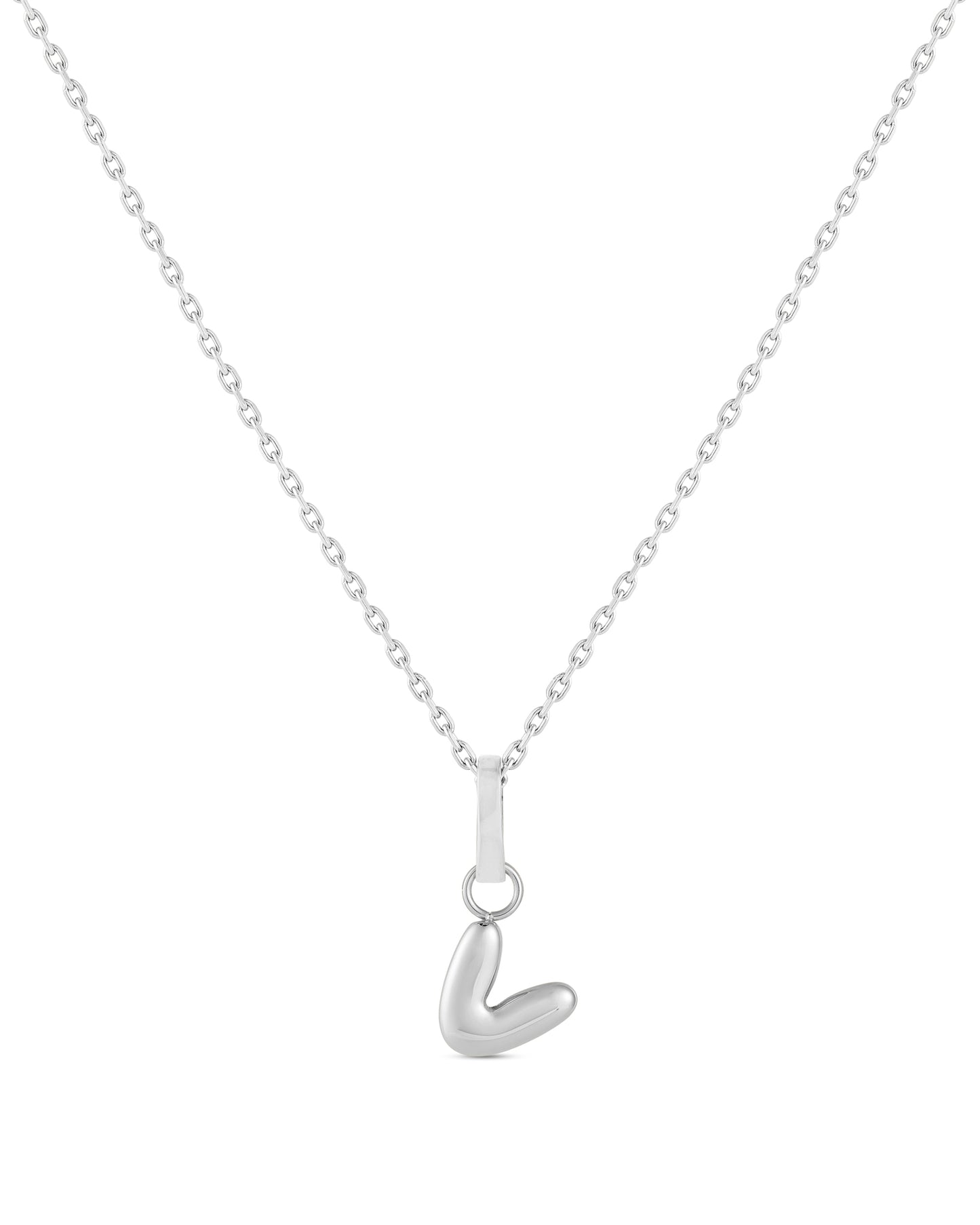 Love Letter Charm V - Silver
