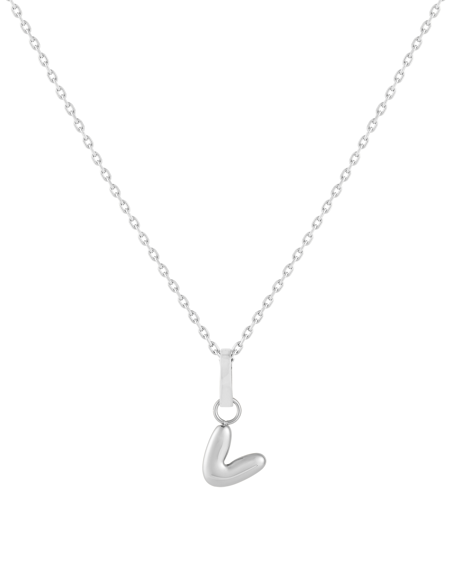 Love Letter Charm V - Silver