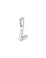 Love Letter Charm V - Silver