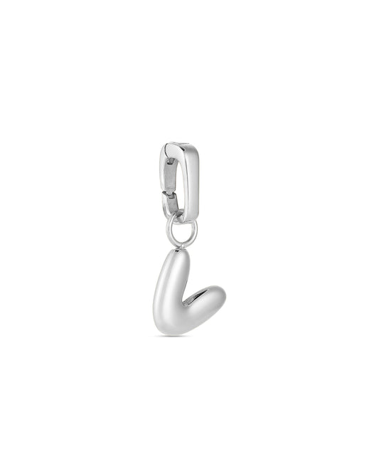 Love Letter Charm V - Silver