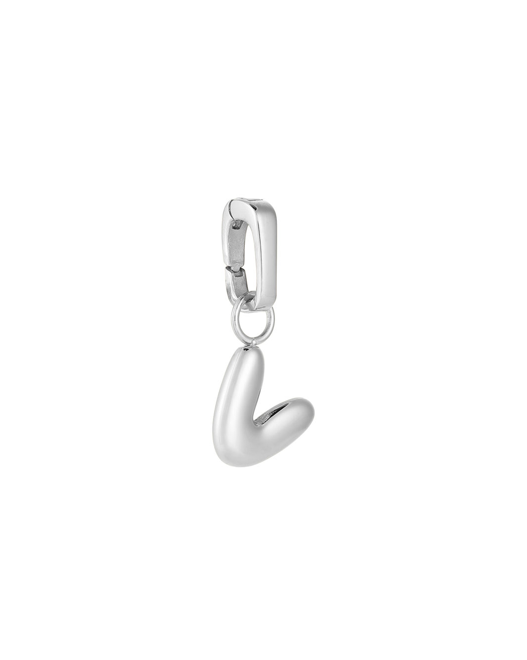Love Letter Charm V - Silver