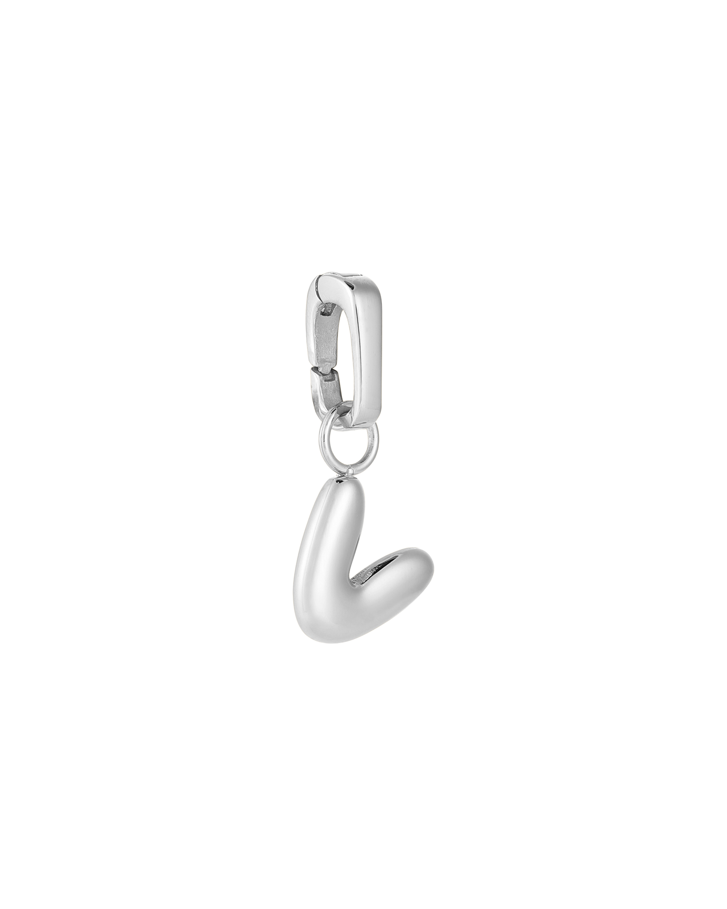 Love Letter Charm V - Silver