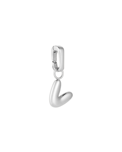 Love Letter Charm V - Silver