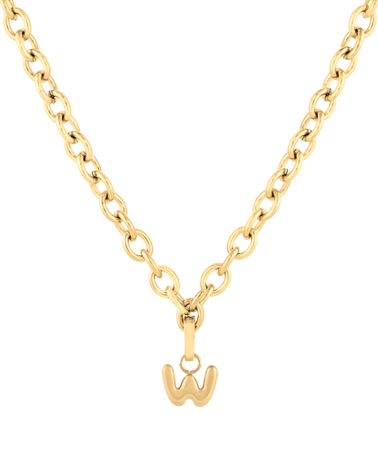 Love Letter Charm W - Gold