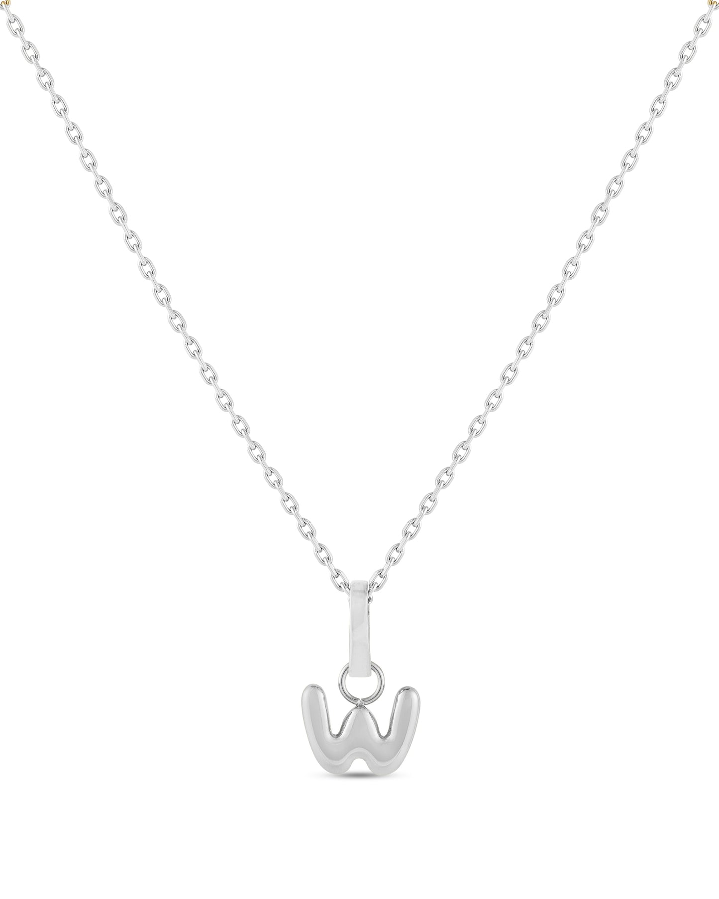 Love Letter Charm W - Silver