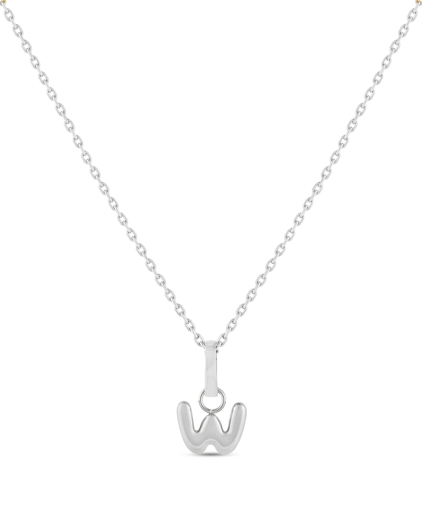 Love Letter Charm W - Silver