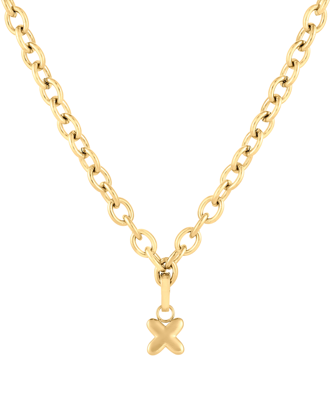 Love Letter Charm X - Gold