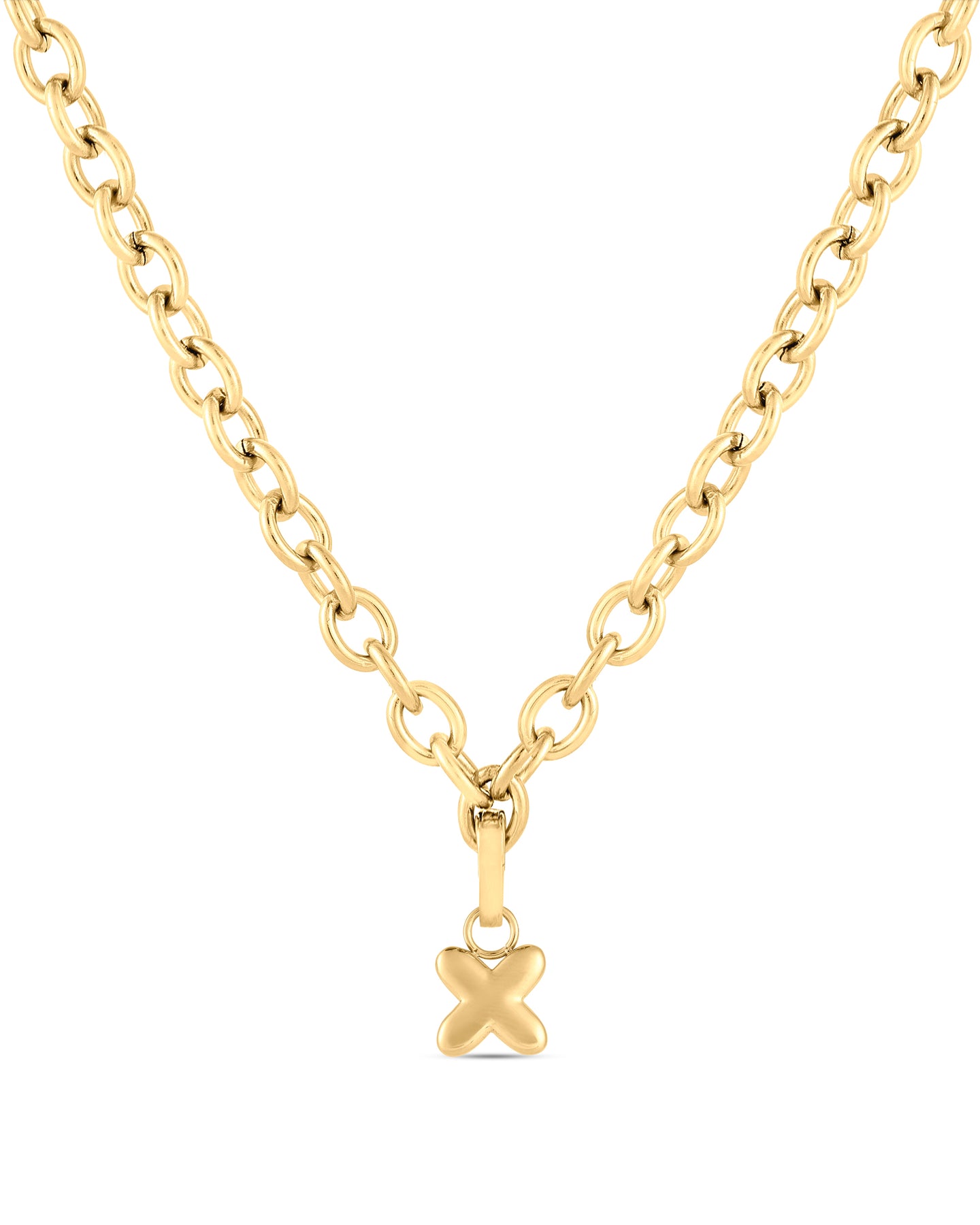 Love Letter Charm X - Gold
