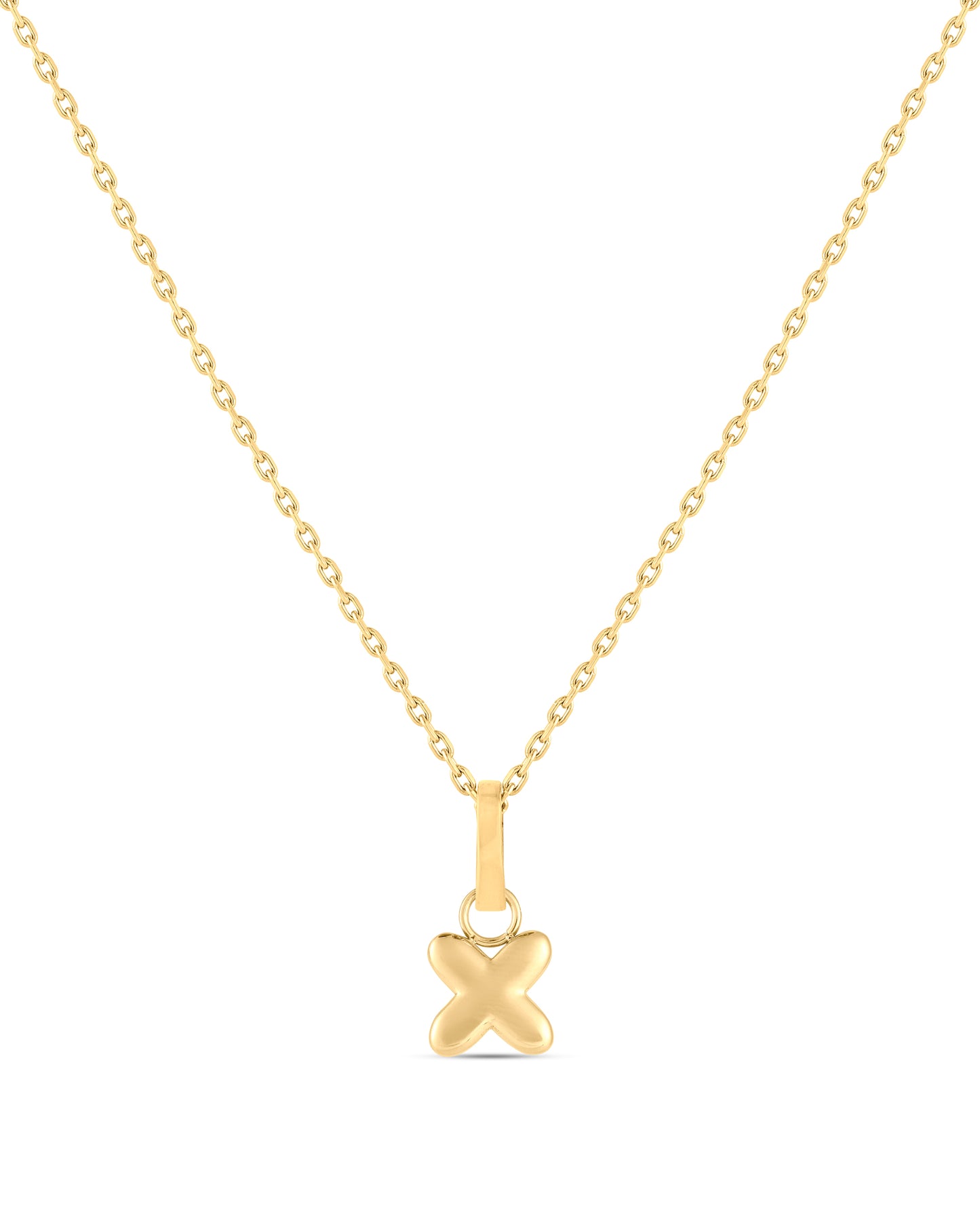 Love Letter Charm X - Gold