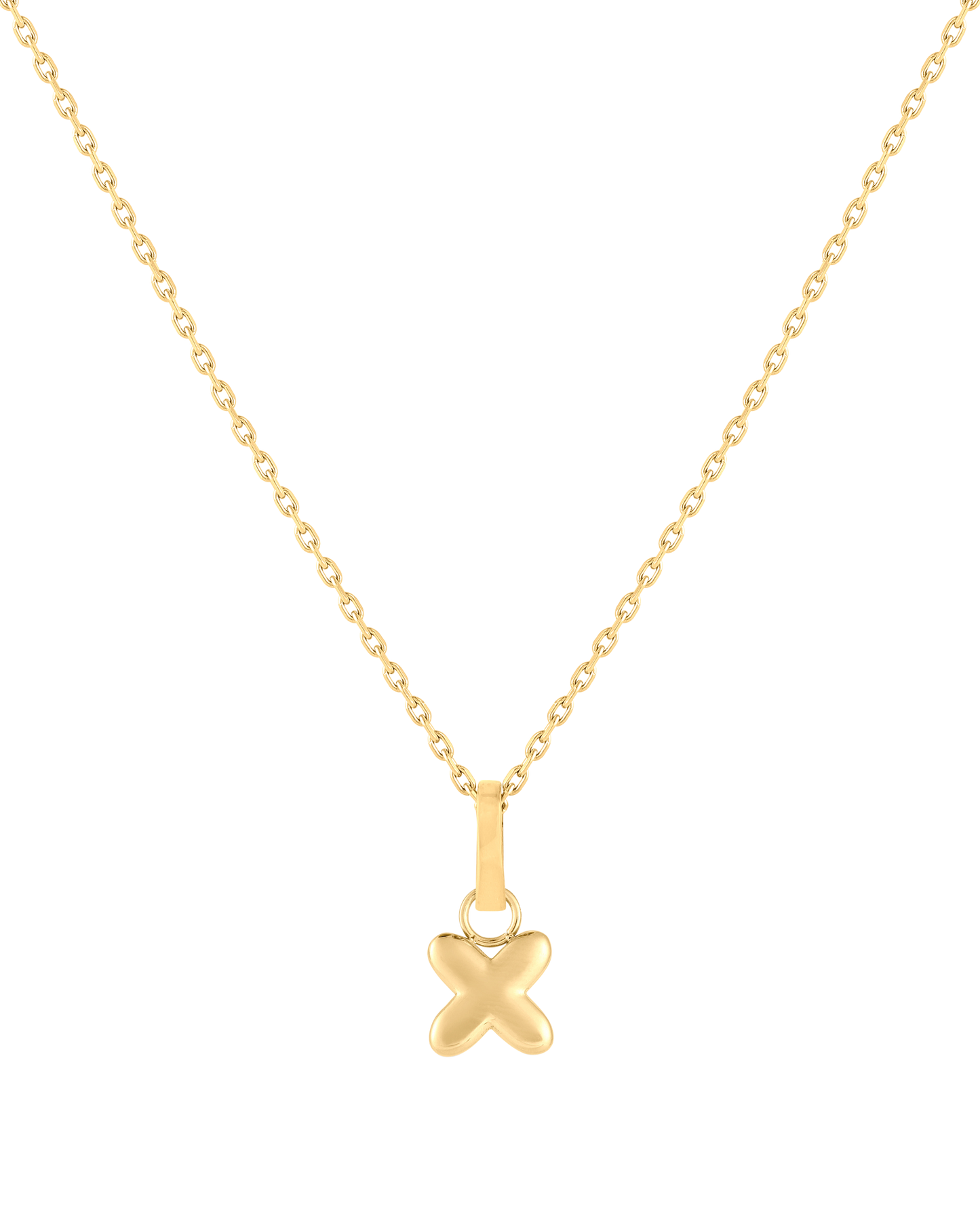 Love Letter Charm X - Gold