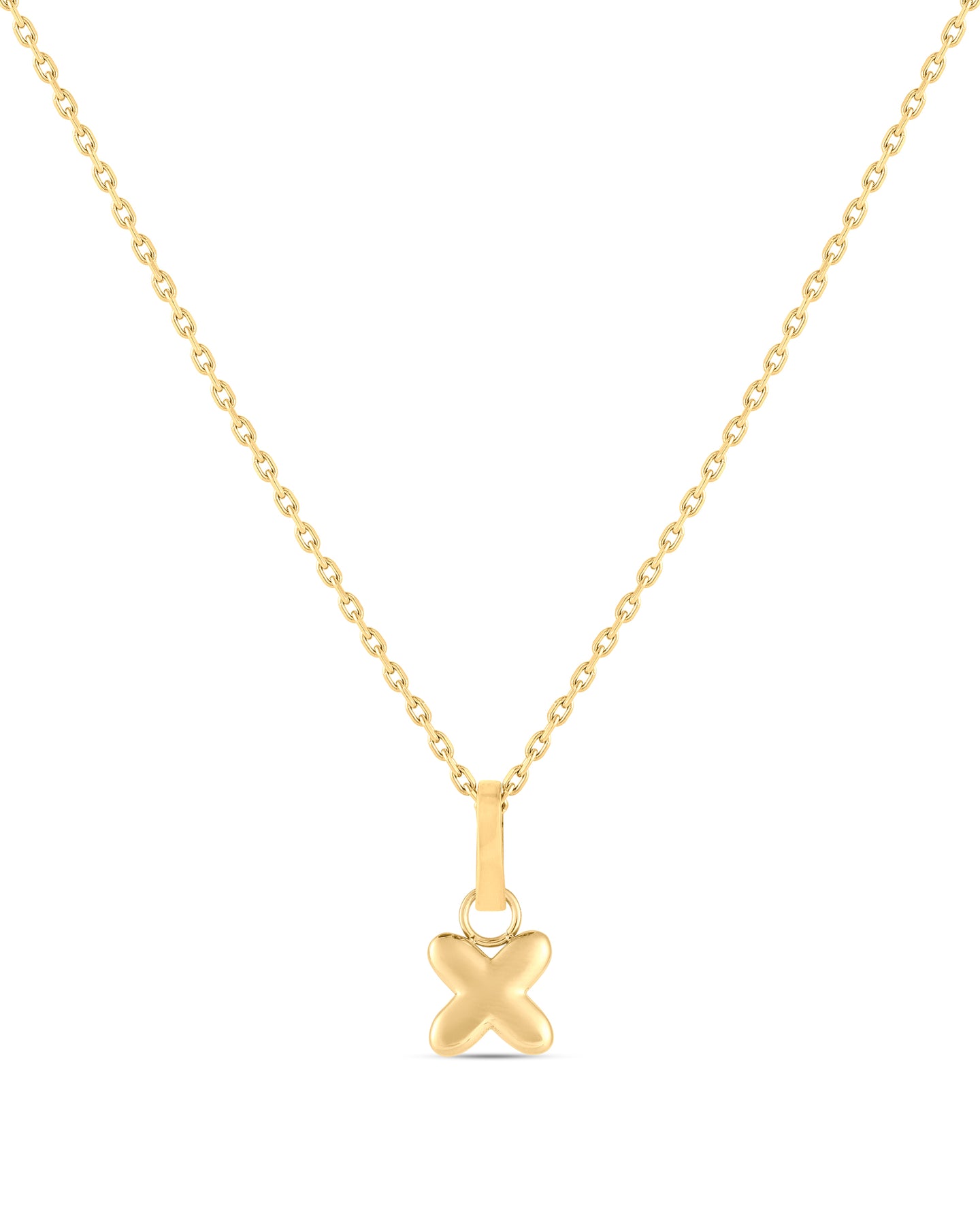 Love Letter Charm X - Gold