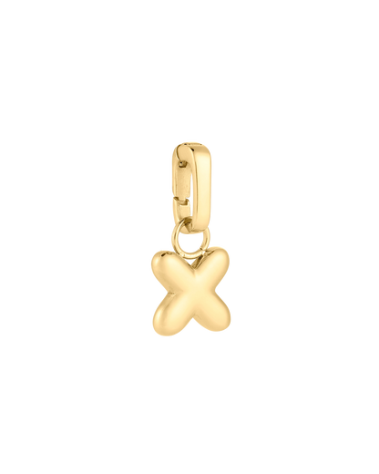 Love Letter Charm X - Gold