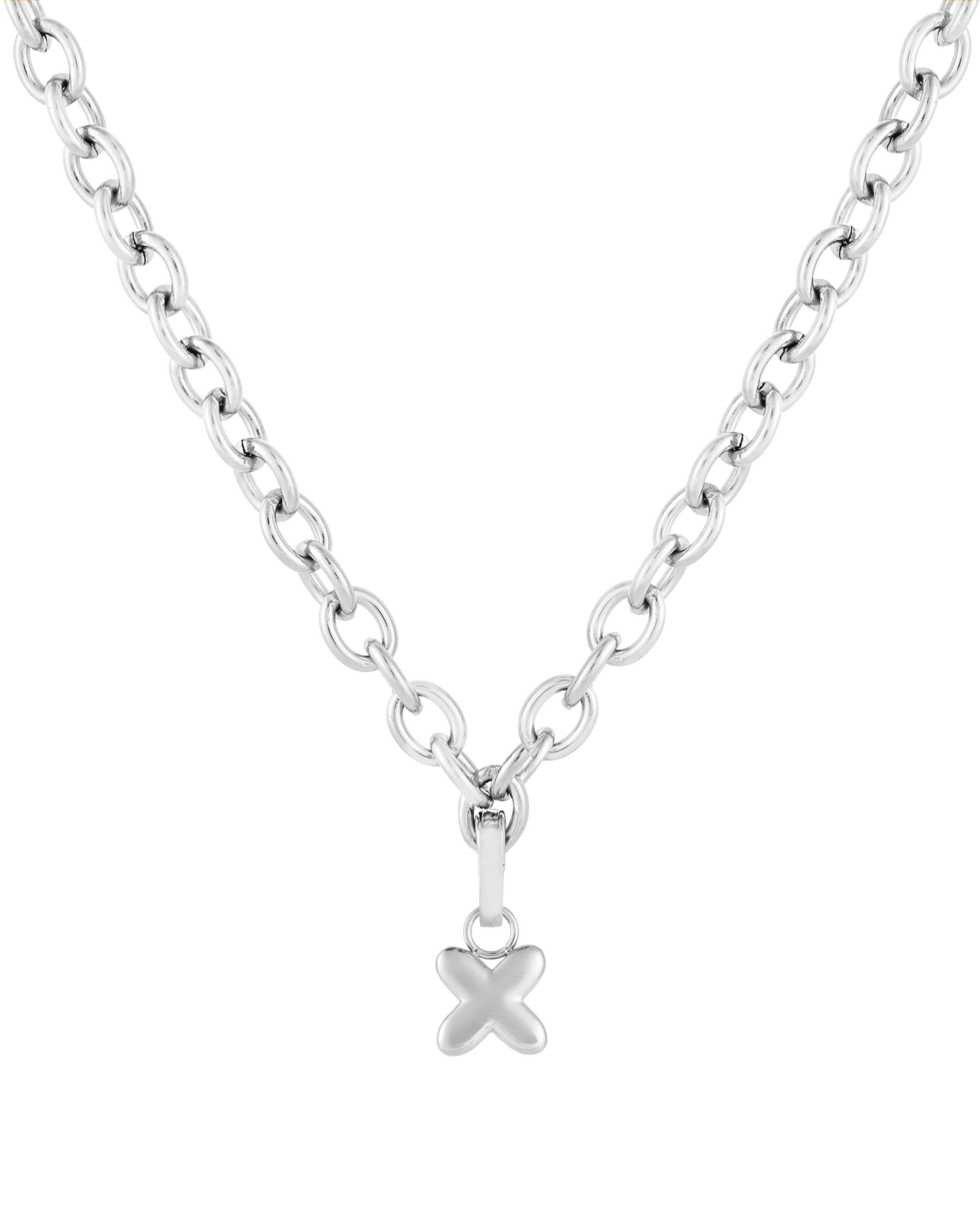 Love Letter Charm X - Silver