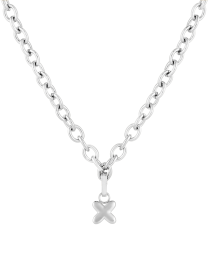 Love Letter Charm X - Silver