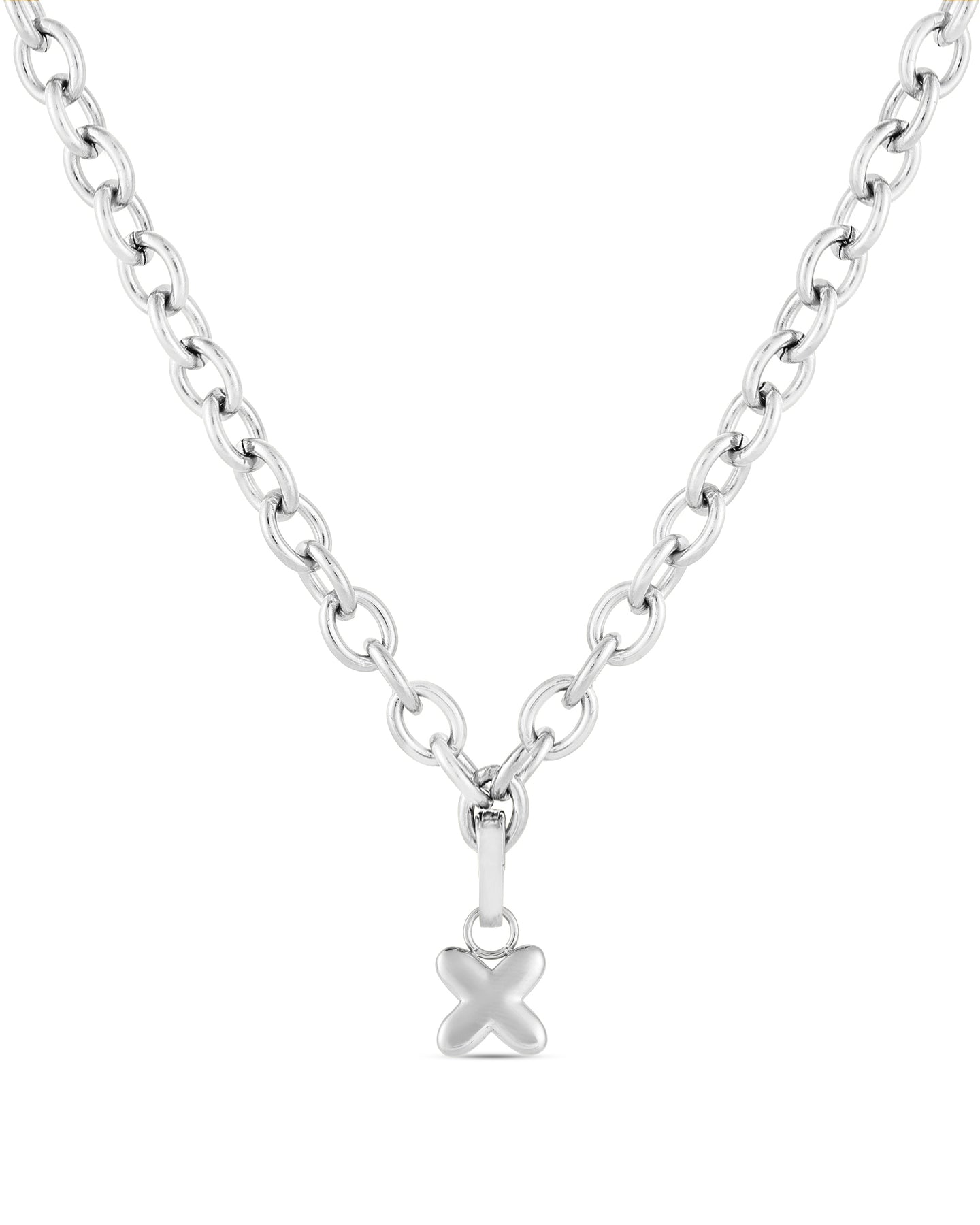 Love Letter Charm X - Silver