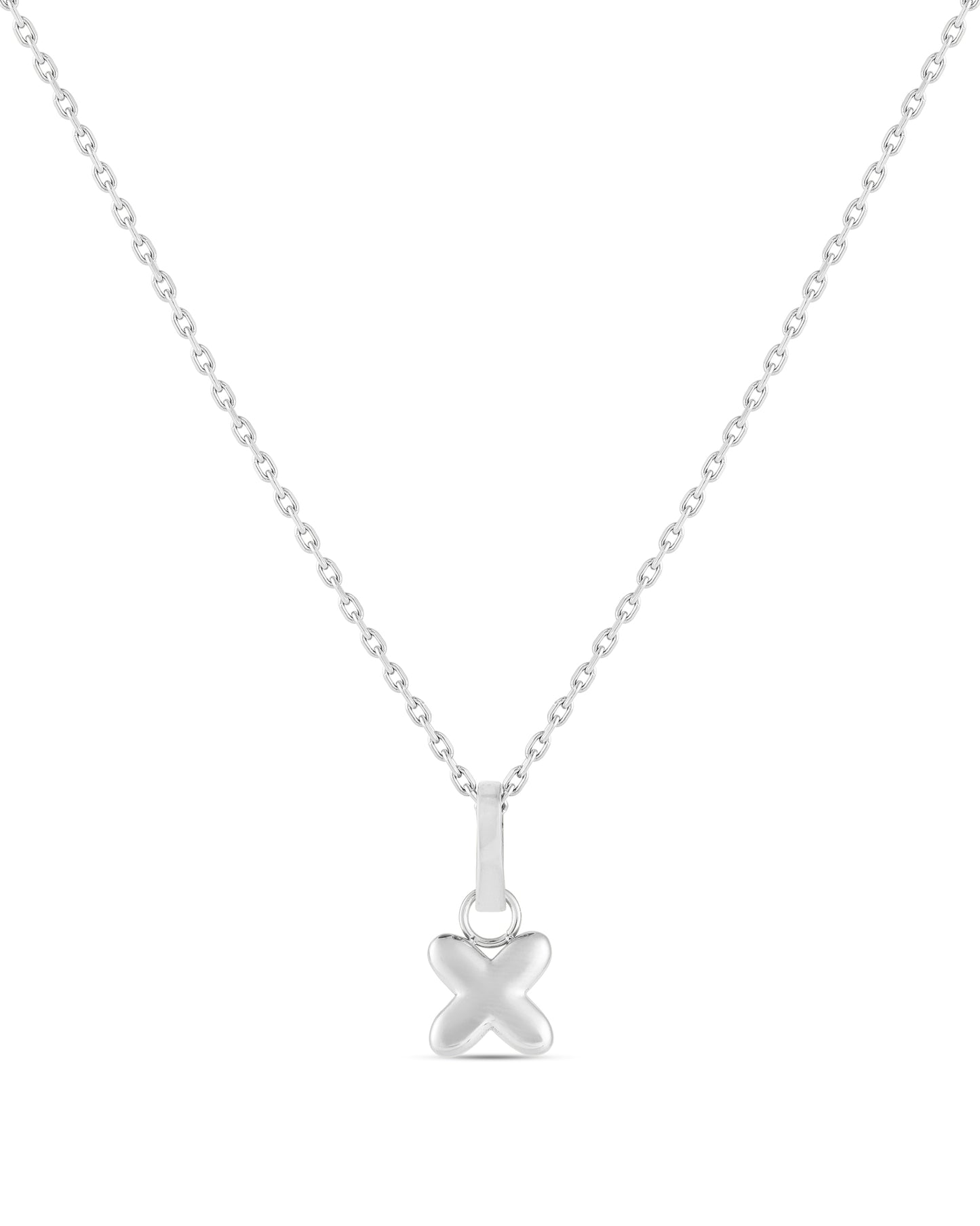 Love Letter Charm X - Silver