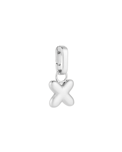 Love Letter Charm X - Silver