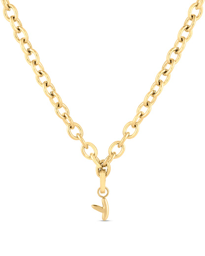 Love Letter Charm Y - Gold