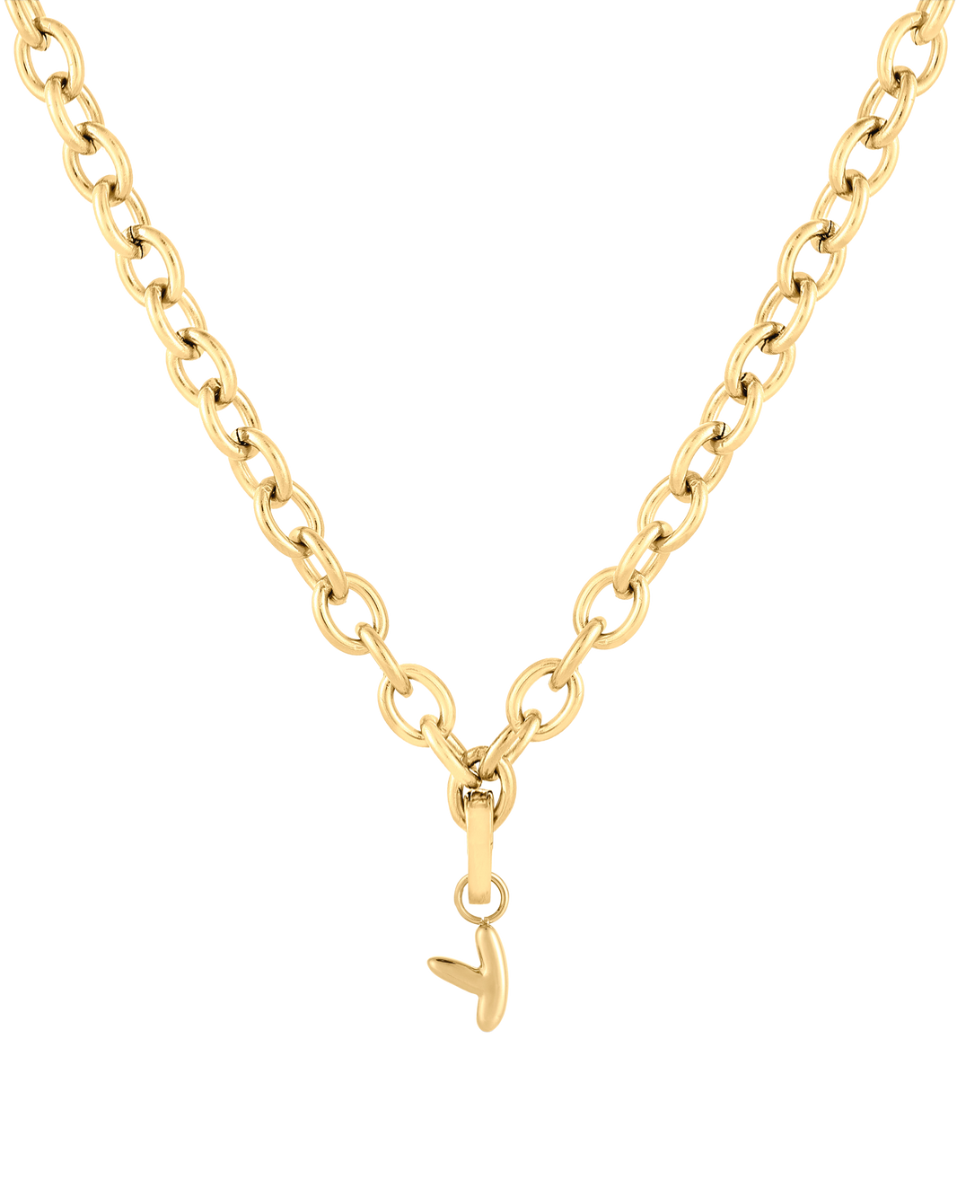 Love Letter Charm Y - Gold