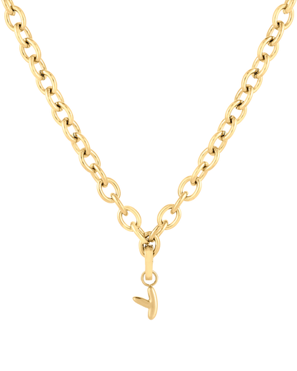 Love Letter Charm Y - Gold