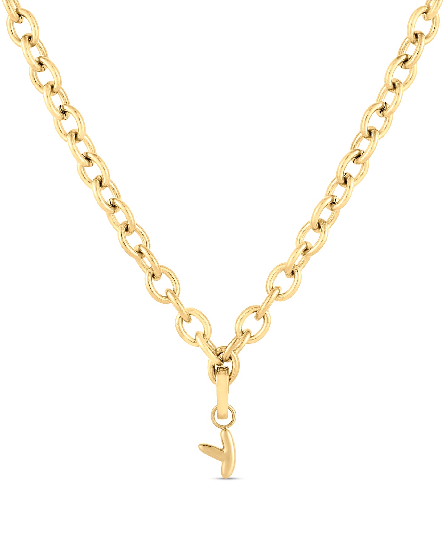 Love Letter Charm Y - ذهبي