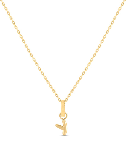 Love Letter Charm Y - Gold