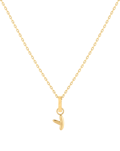 Love Letter Charm Y - Gold