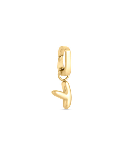 Love Letter Charm Y - Gold