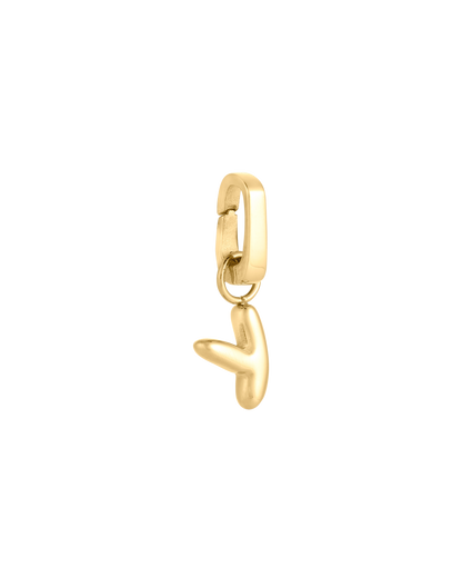 Love Letter Charm Y - Gold