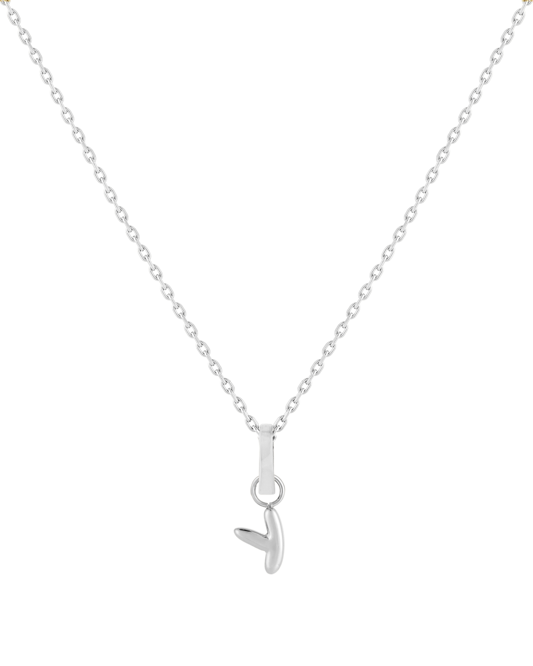 Love Letter Charm Y - Silver