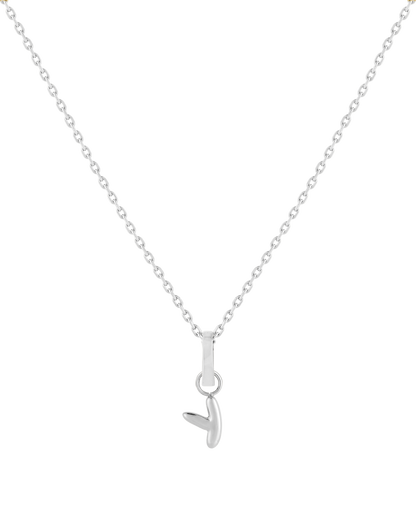 Love Letter Charm Y - Silver