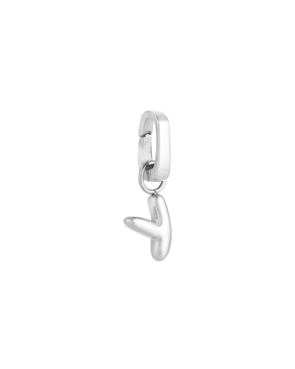 Love Letter Charm Y - Silver