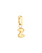Love Letter Charm Z - Gold