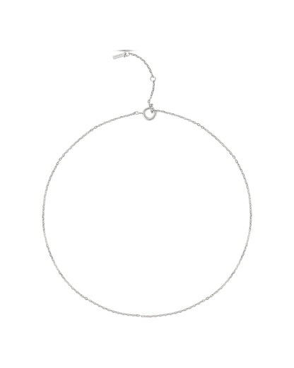 Love Links Short Chain - Silver