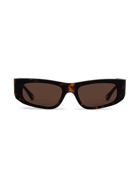 Luna - Tortoise - Sunglasses - KAREN WAZEN