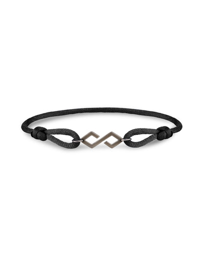 Bond Bracelet Matte - Black - KAREN WAZEN