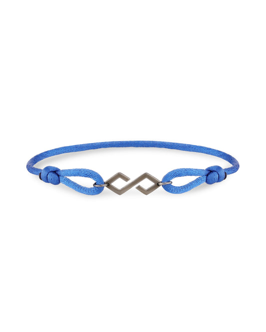 Bond Bracelet Matte - Blue - KAREN WAZEN